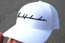 Load image into Gallery viewer, THANKFULANDCO. AUTOGRAPH CURVED BILL SNAPBACK